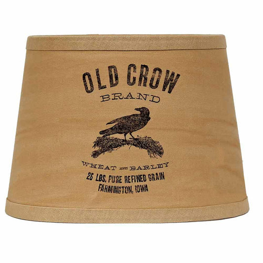 Old Crow Lampshade 10" Drum