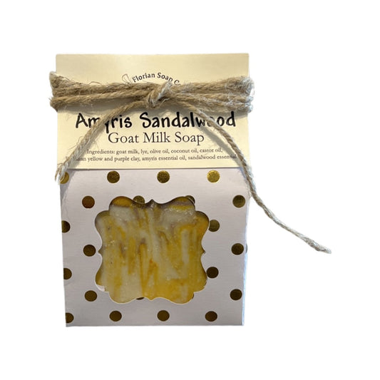 Amyris Sandalwood Goat Milk Soap