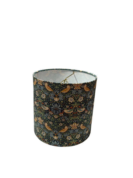 Strawberry Thief 8" green lampshade