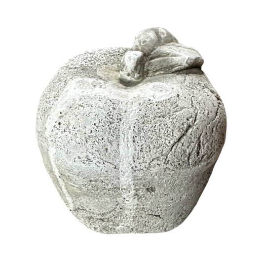 Vintage concrete apple