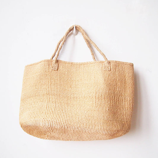 XL Sisal Tote: Oats