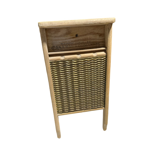 Canadian Woodware brass washboard