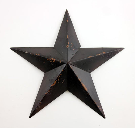 Black Antiqued Star 11"