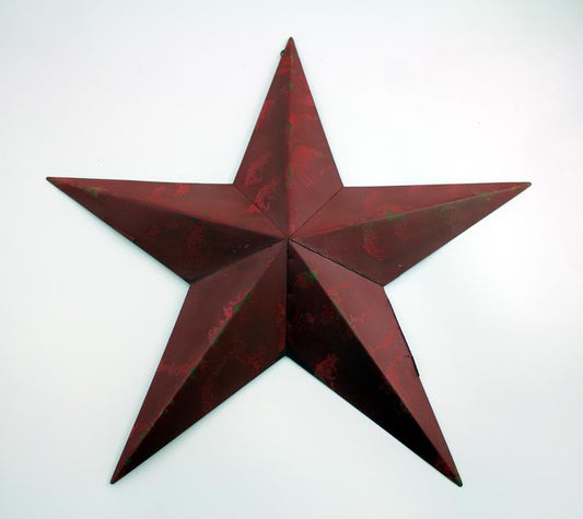 Red Antique Star 18"