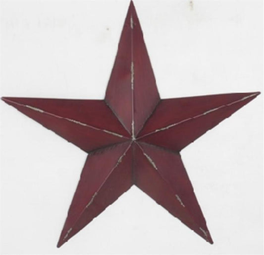 Red Antique Star 24"