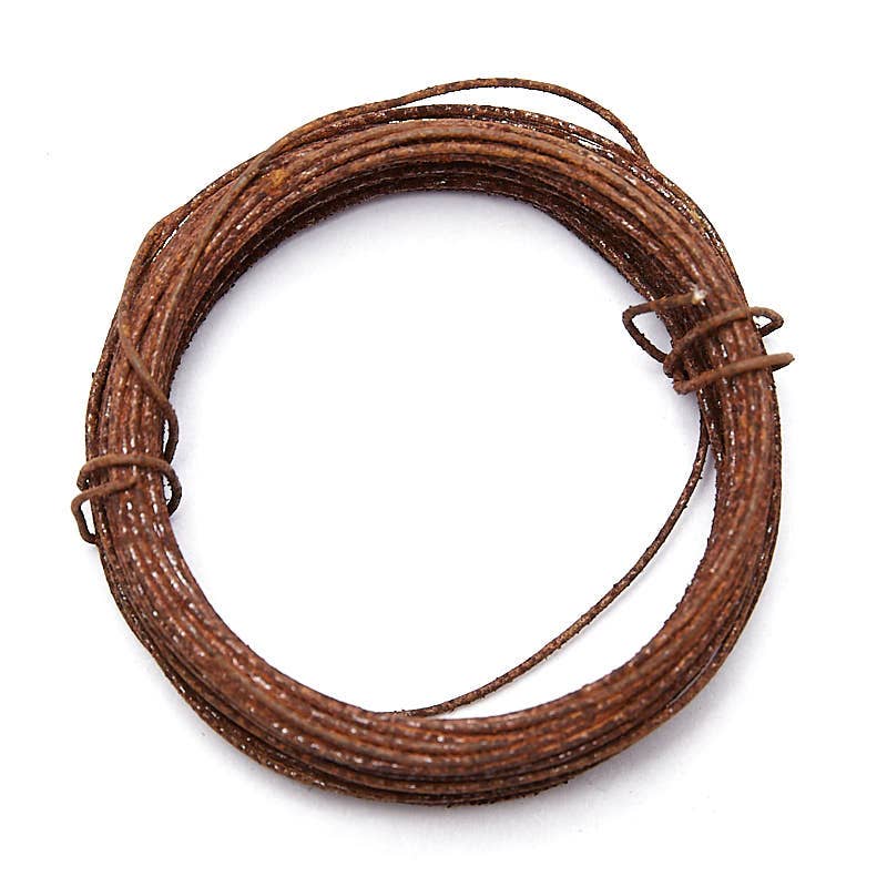 22 Gauge Rusty Tin Craft Wire 30' roll