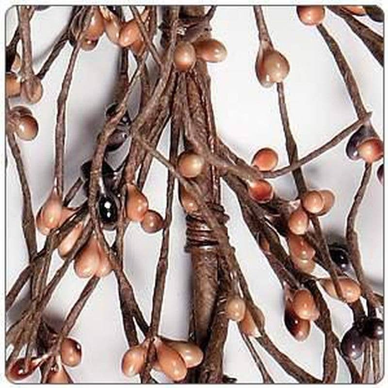 Rice Berry Garland 55" Brown/Mixed