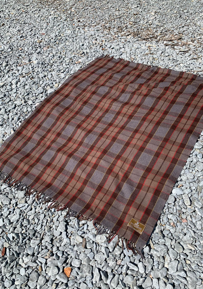 Outlander Fraser Merino Wool Blanket