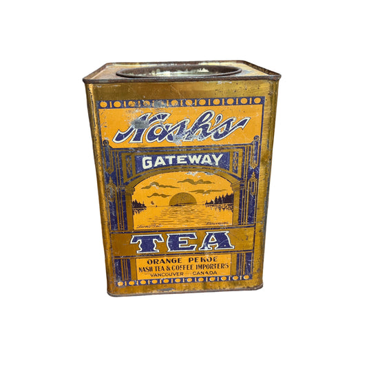 Vintage Nash's Gateway Tea Tin