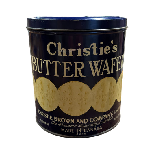 Vintage Christie's Butter Wafers tin