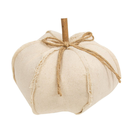 Canvas Stuffed Pumpkin 8"