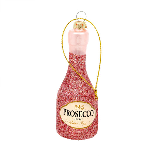 Prosecco Party Ornament pink