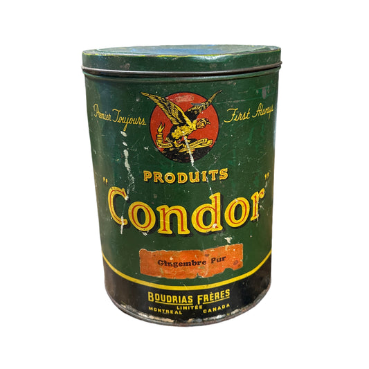 Vintage Condor tin