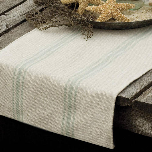 Cottage Dory Bay 16x36" Linen Table Runner