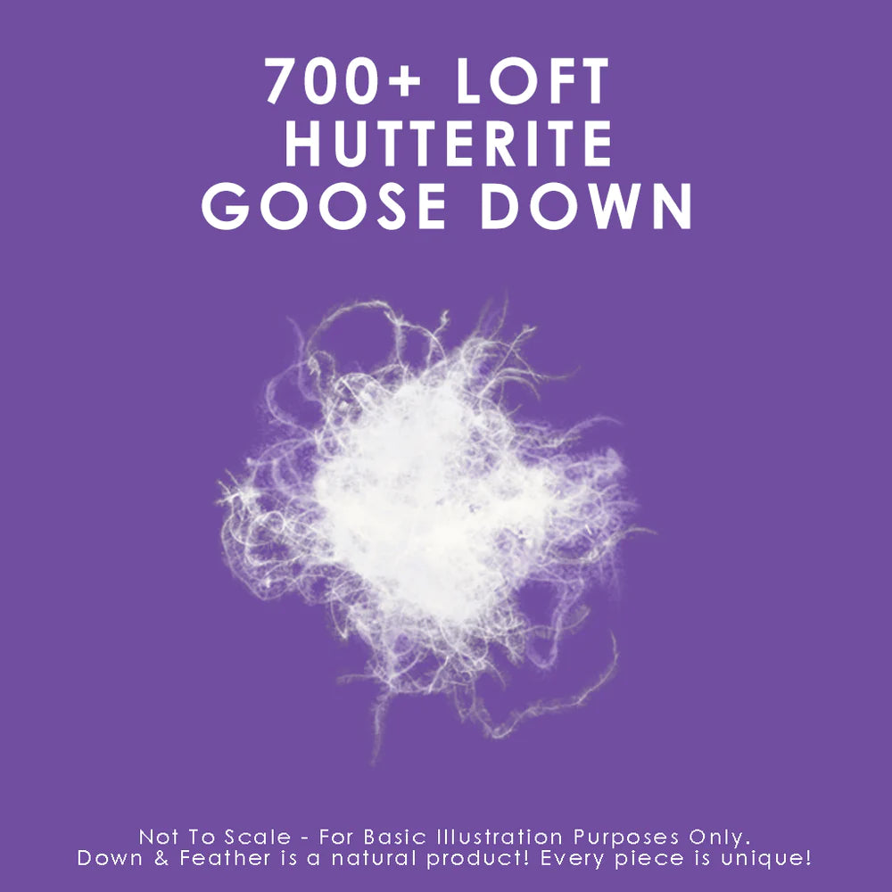 Hutterite White Goose Down Duvet