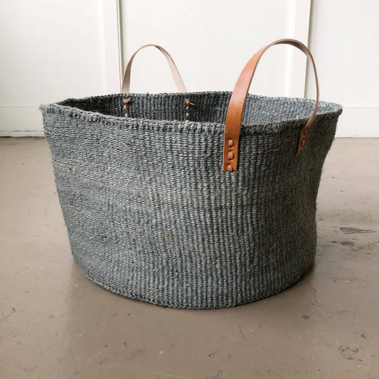 XL Floor Basket: Stone