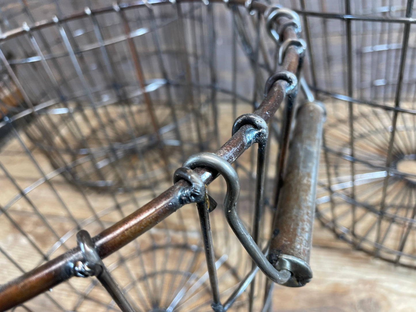 Metal Farmhouse Basket