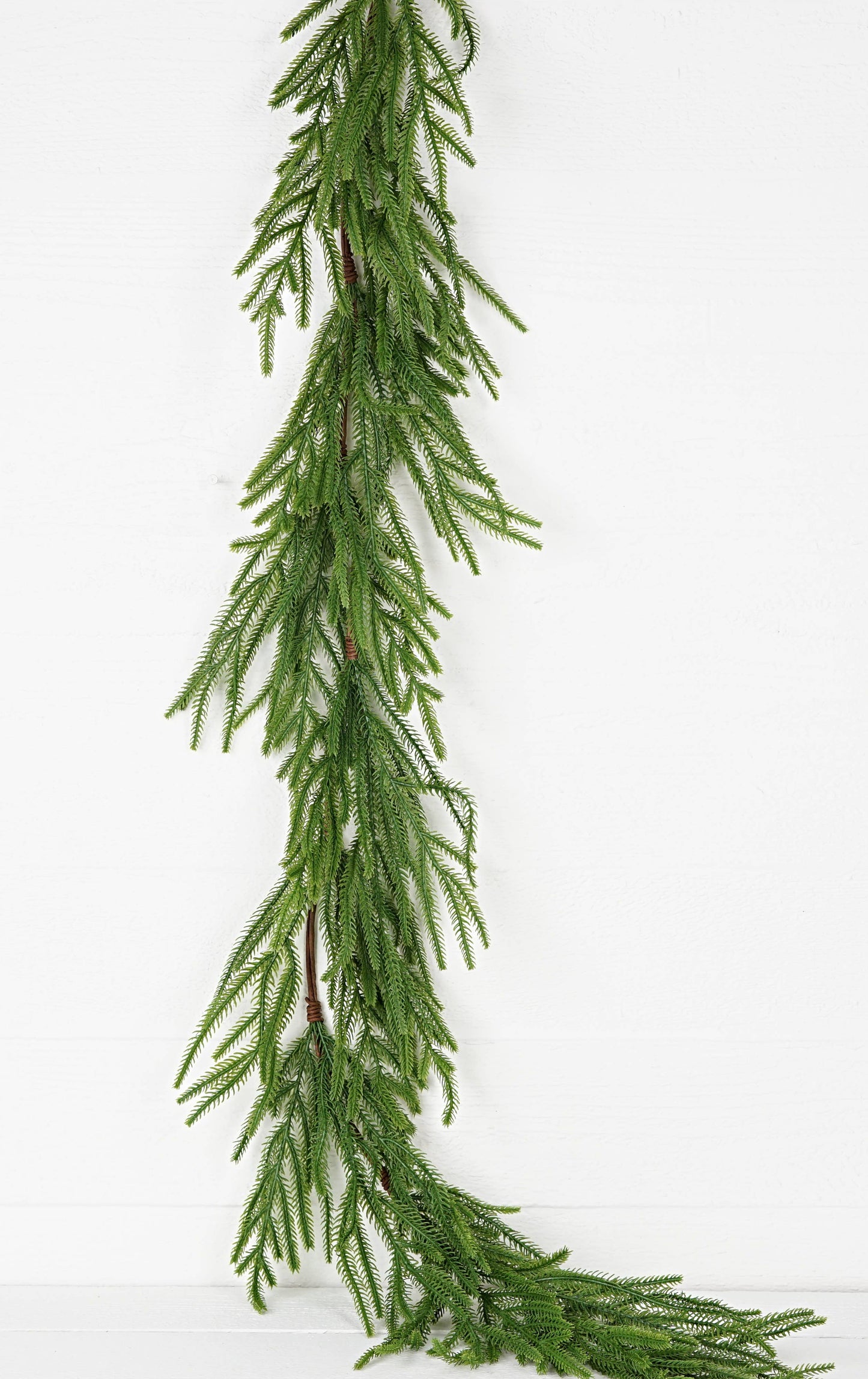 5ft Garland Soft touch Evergreen Norfolk Pine