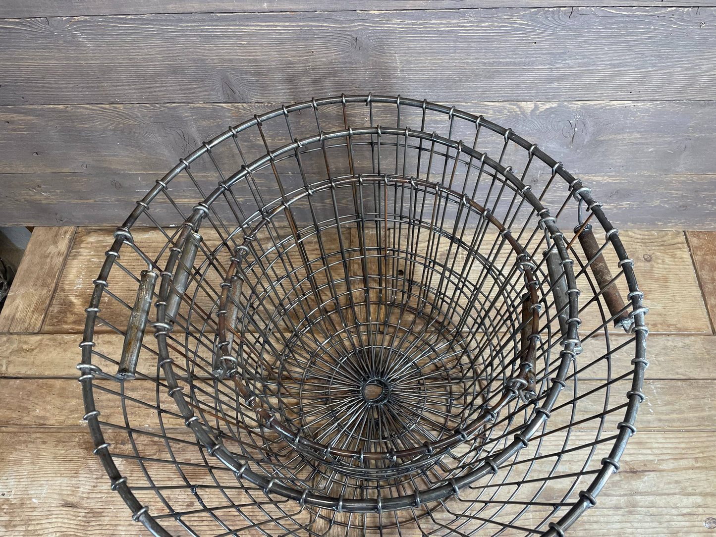 Metal Farmhouse Basket