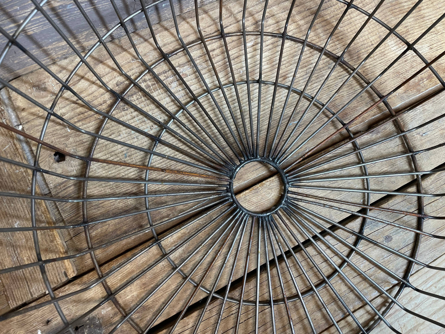 Metal Farmhouse Basket