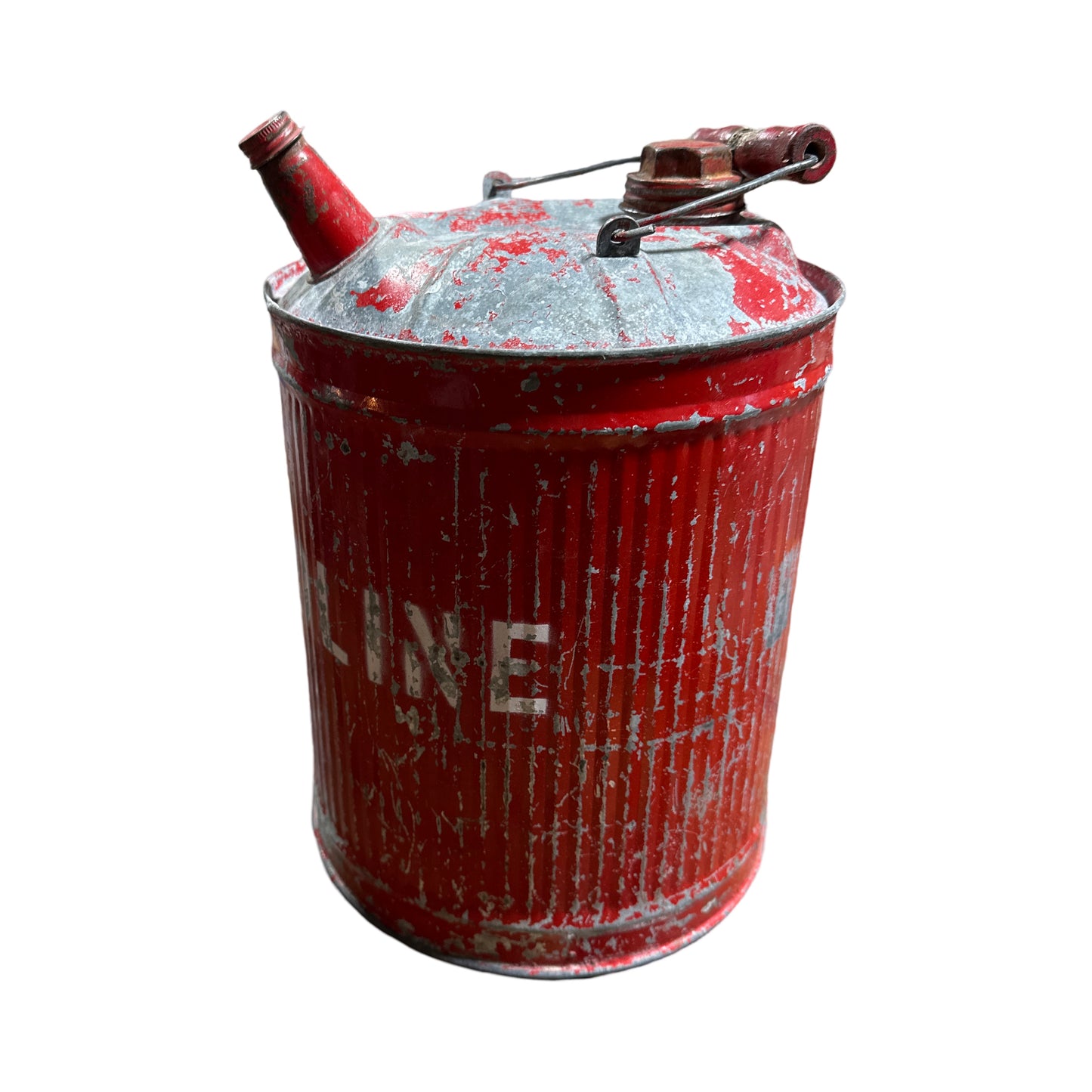 Vintage gas can