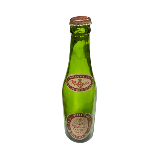 1930s John. HR Molson & Bros. Beer Bottle