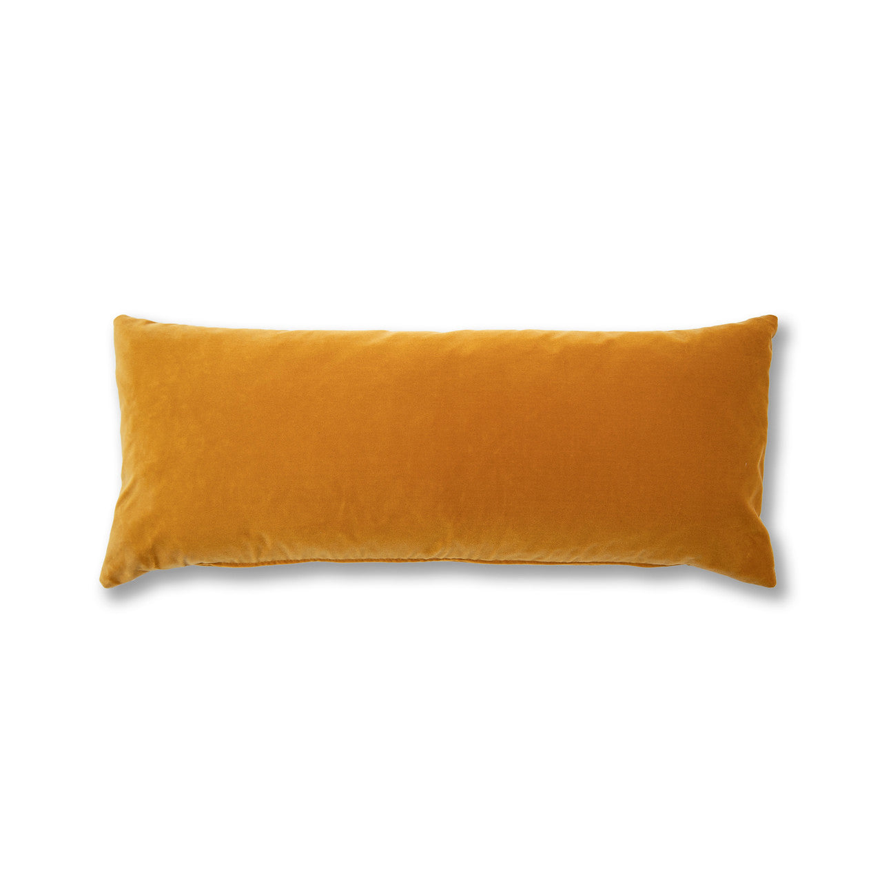 Mustard velvet kidney pillow