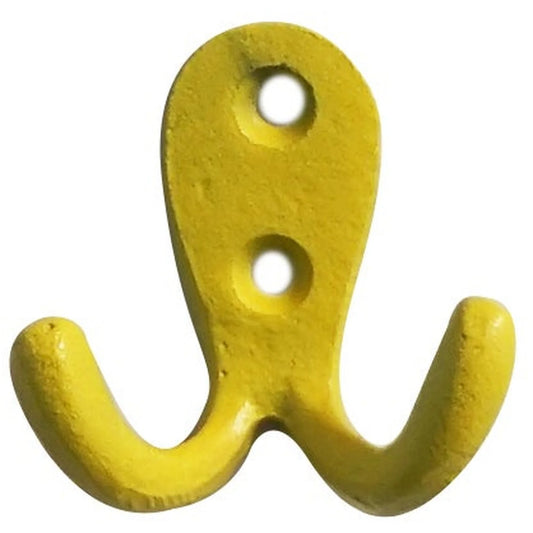 Mini double hook yellow