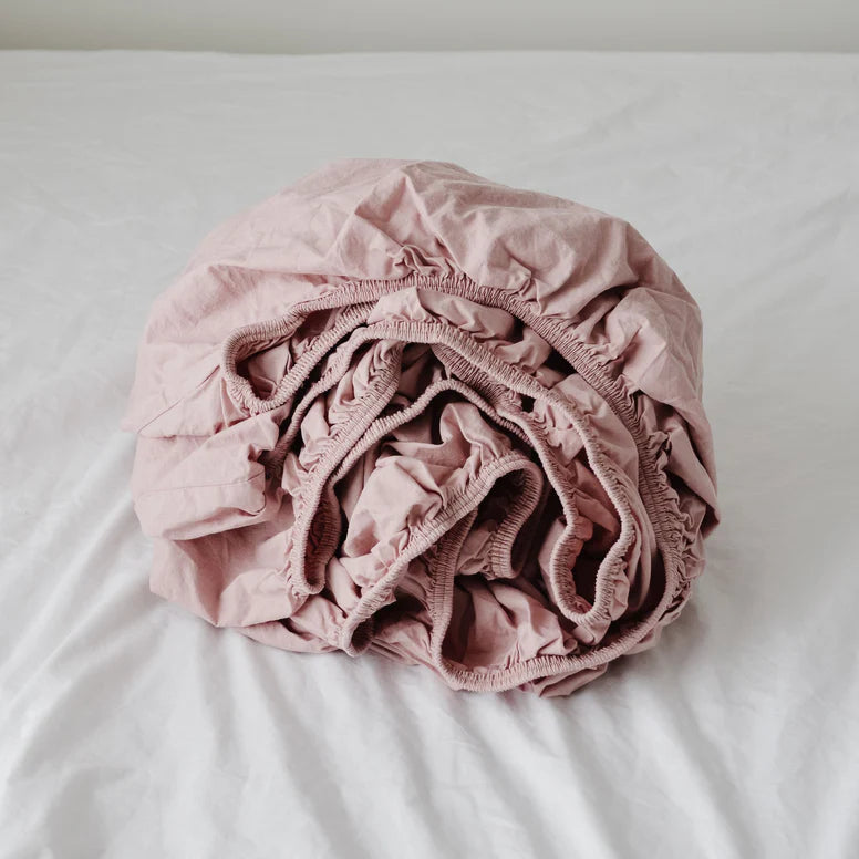 Turkish Cotton Fitted Sheet QUEEN