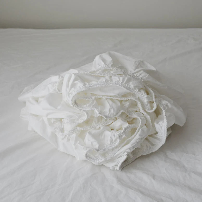 Turkish Cotton Fitted Sheet QUEEN