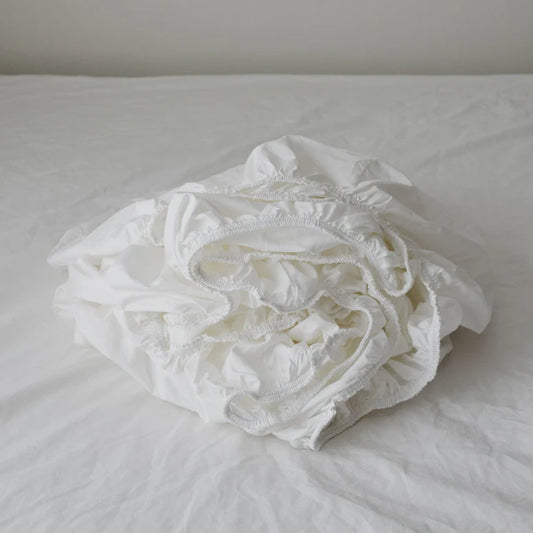 Turkish Cotton Fitted Sheet QUEEN