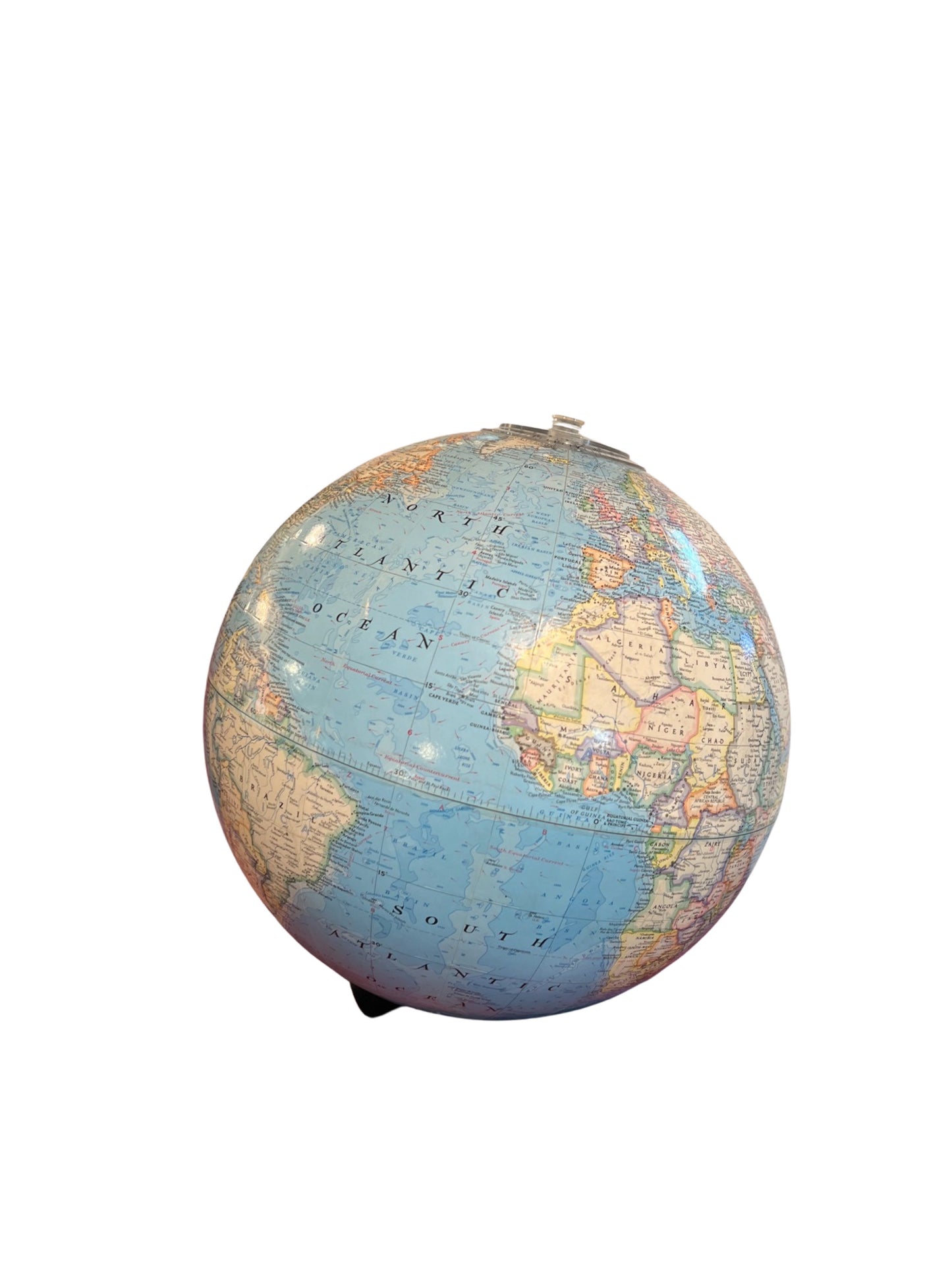 1982 National Geographic globe