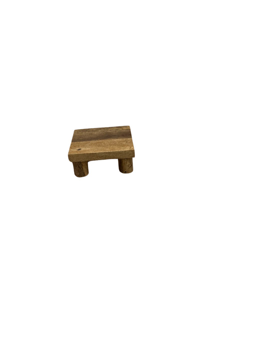 Heirloom wooden stool SM