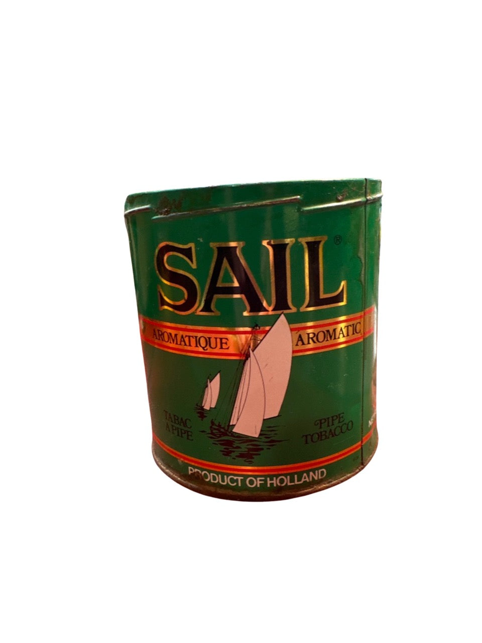 Vintage Sail pipe tobacco tin 12oz