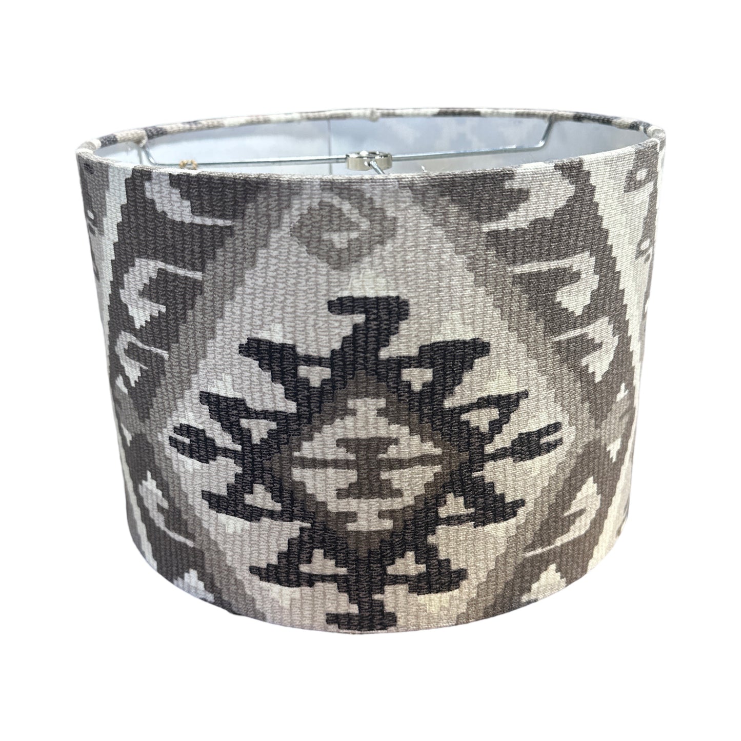 Grey South Western Lampshade 10 x 7"