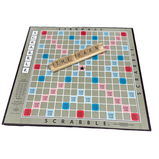 Vintage 1948 Scrabble Board