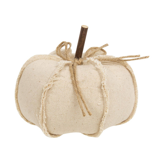 Canvas Stuffed Pumpkin 4.75"