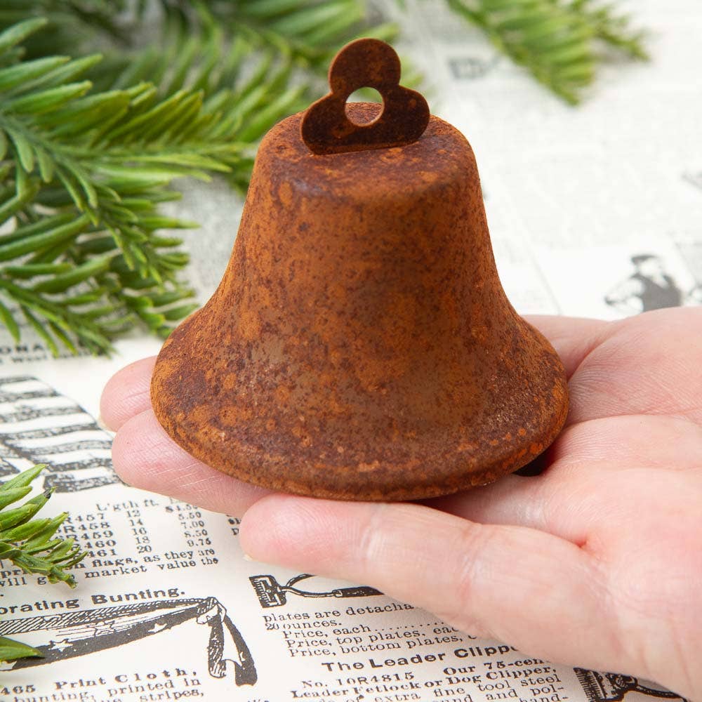 2-1/2" Rusty Tin Liberty Bell