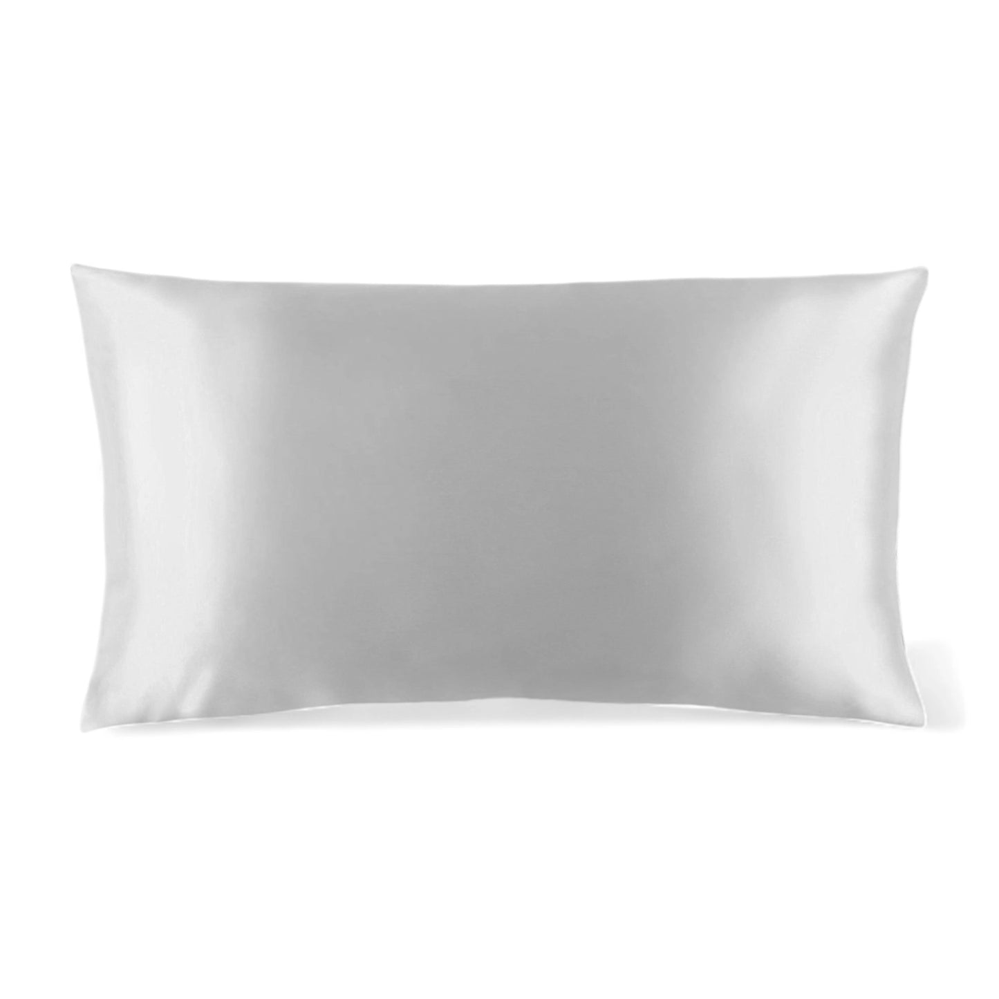 King Organic Silk Pillowcase - Light Grey