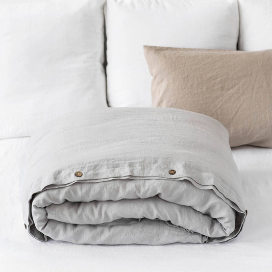 Light Gray Duvet cover Queen