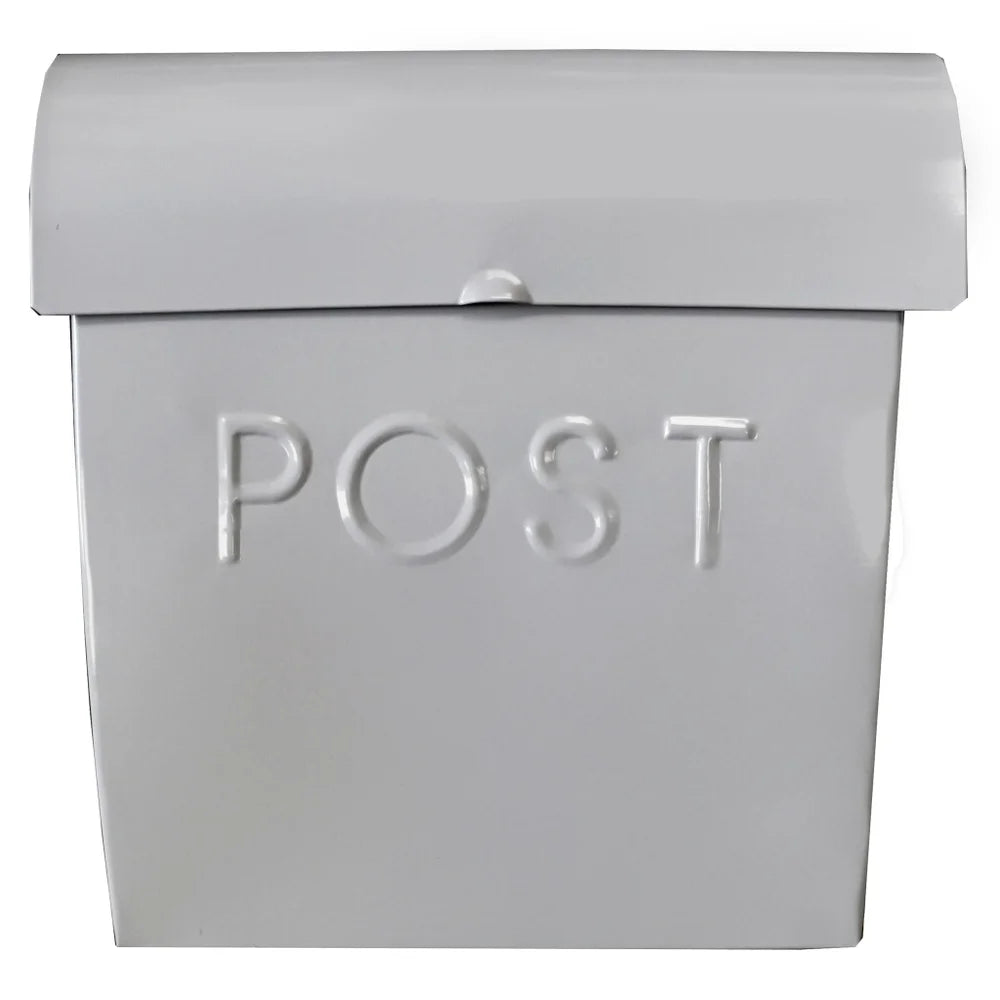 Grey Euro Post Mailbox
