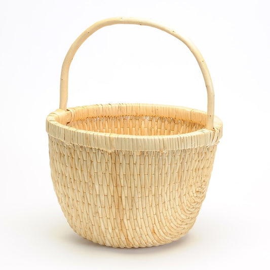 Willow handle basket