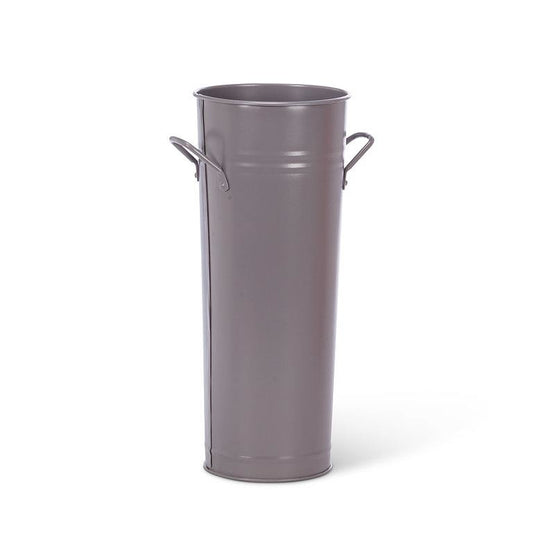 Tall bucket w/handles deep lilac