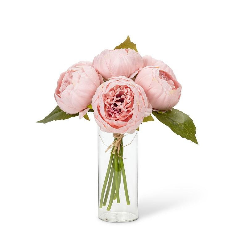 Full peony bouquet pink