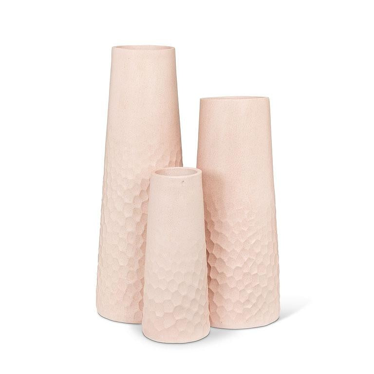 Medium chisel base slender vase