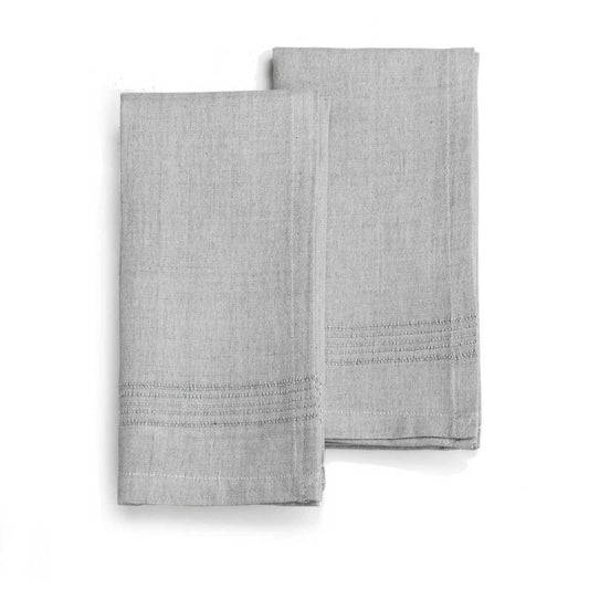 Sea salt napkin s/2 20x20" hand woven cotton