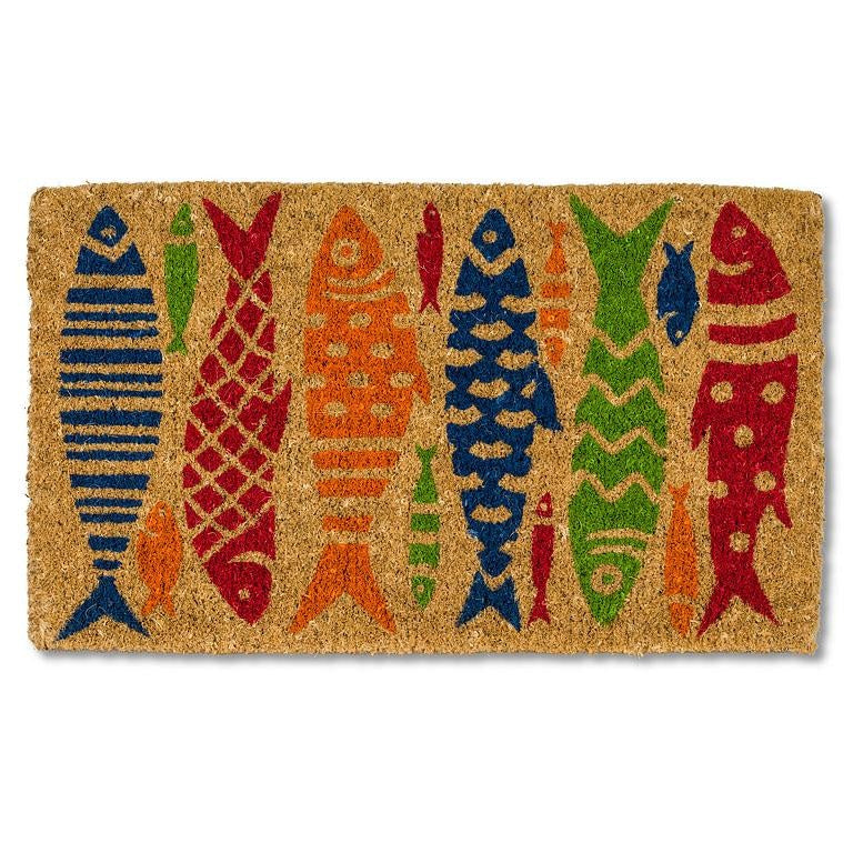 Fish doormat 18x30"