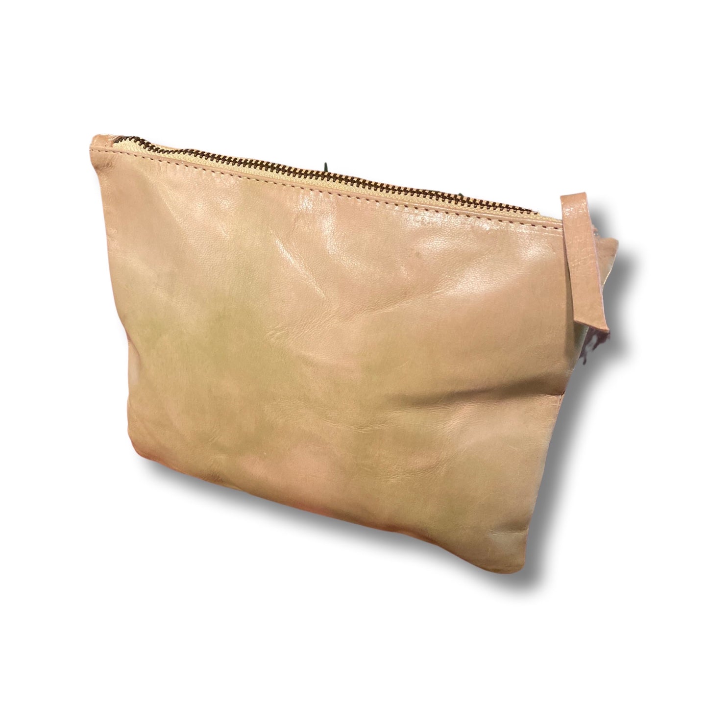 Artisan Leather Pouch, Chai