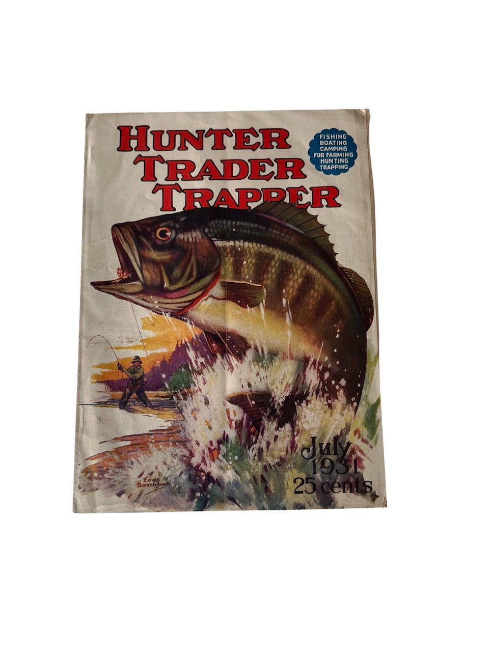1931 Hunter Trader Trapper magazine