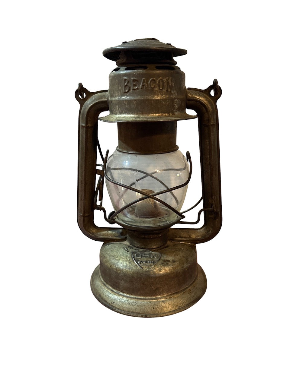 Vintage Beacon GSW oil lantern